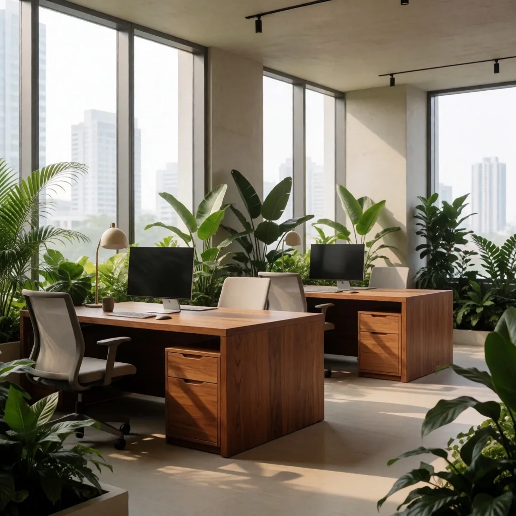Interior of the Vital Nusantara Jakarta office space
